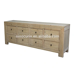 Chinese antique reproduction traditional chests of drawers wood storage cabinet furniture