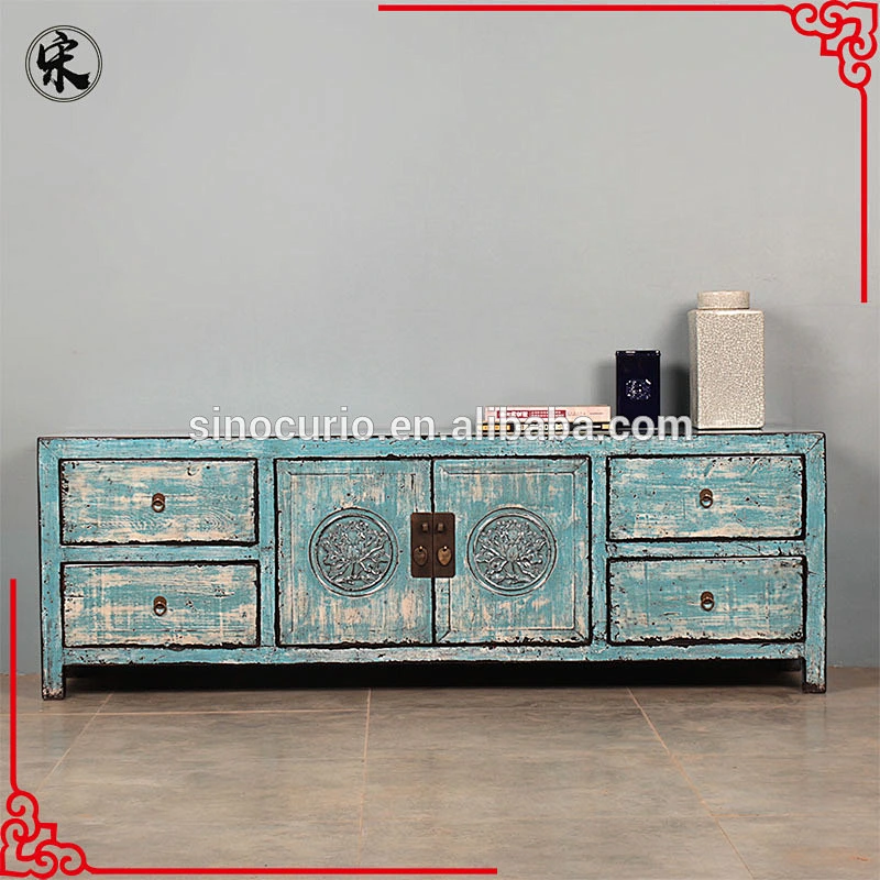 wooden TV cabinet designs 2016 Beijing& antique reproduction furniture wholesale