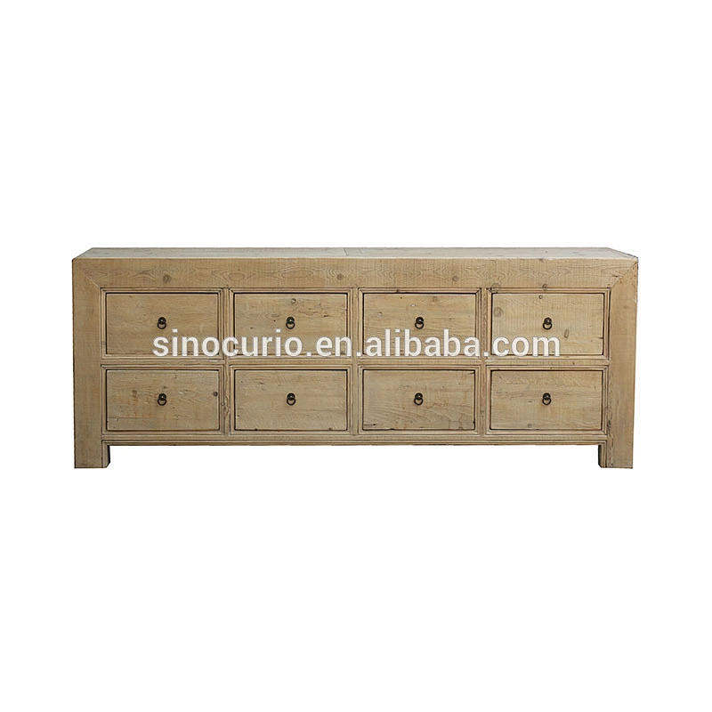 Chinese antique reproduction traditional chests of drawers wood storage cabinet furniture
