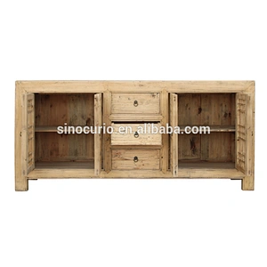 China antique wholesale reproduction furniture rustic reclaimed wood vintage natural furniture