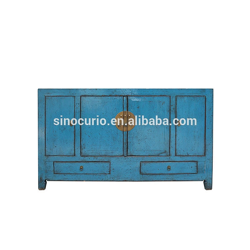 antique Dongbei old reproduction handmade buffet table counter