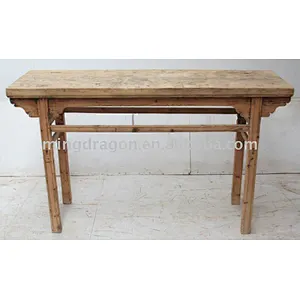 Chinese Antique Rustic Natural Wood Table