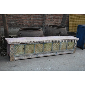 chinese antique furniture solid wood hand carved tv cabinet