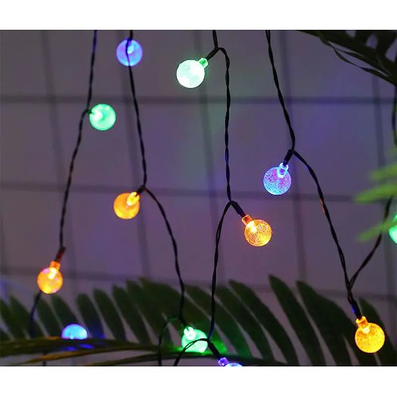 Festival and Party Decorate Colorful Bubble Outdoor & Indoor LED Garden String Light