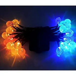 Festival and Party Decorate Colorful Bubble Outdoor & Indoor LED Garden String Light