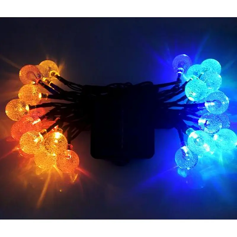 Festival and Party Decorate Colorful Bubble Outdoor & Indoor LED Garden String Light