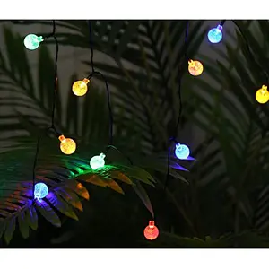 Festival and Party Decorate Colorful Bubble Outdoor & Indoor LED Garden String Light