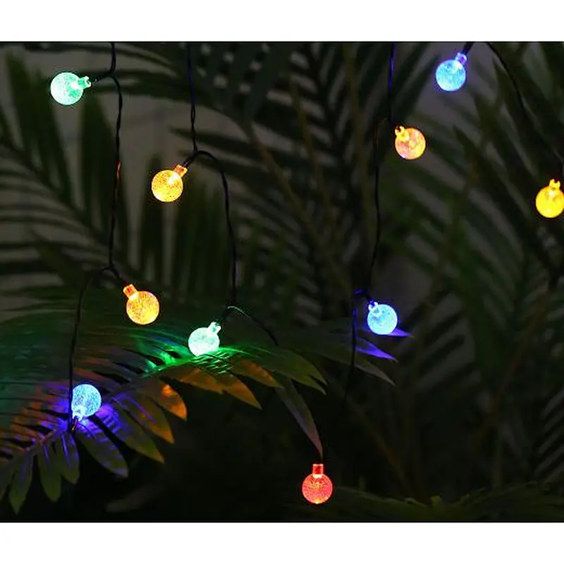 Festival and Party Decorate Colorful Bubble Outdoor & Indoor LED Garden String Light