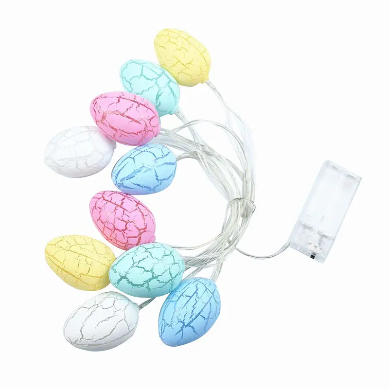 10 LED Lights 4.9 ft Easter Egg Lights