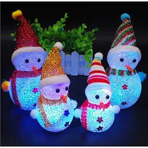 Luminous snowman