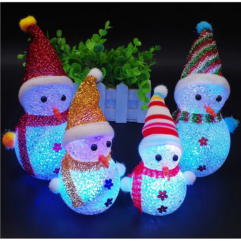 Luminous snowman