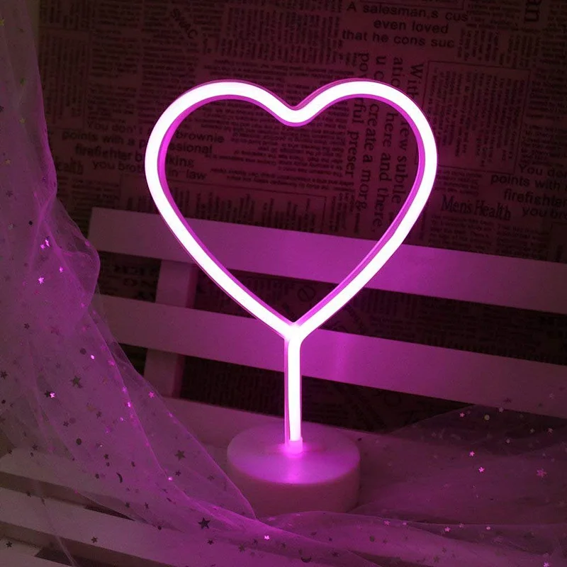 Creative LED Neon Light Star Decorative LED Light for Party Home Holiday