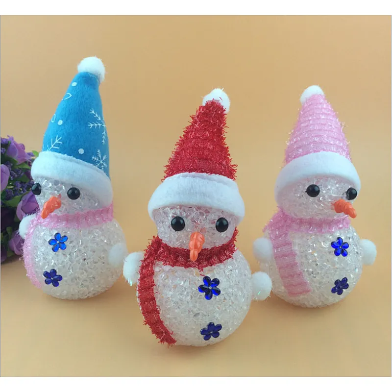 Luminous snowman