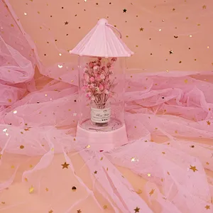 Portable artificial flower night light