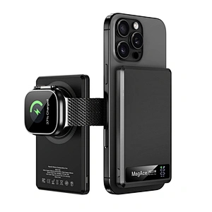 3-in-1 울트라 슬림 자기 무선 배터리팩 5000mAh