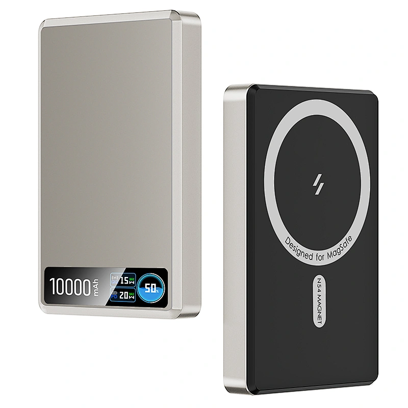 Ultra Slim Intelligent Magnetic Wireless Power bank 10000mAh