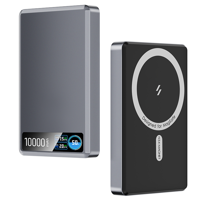 Ultra Slim Intelligent Magnetic Wireless Power bank 10000mAh