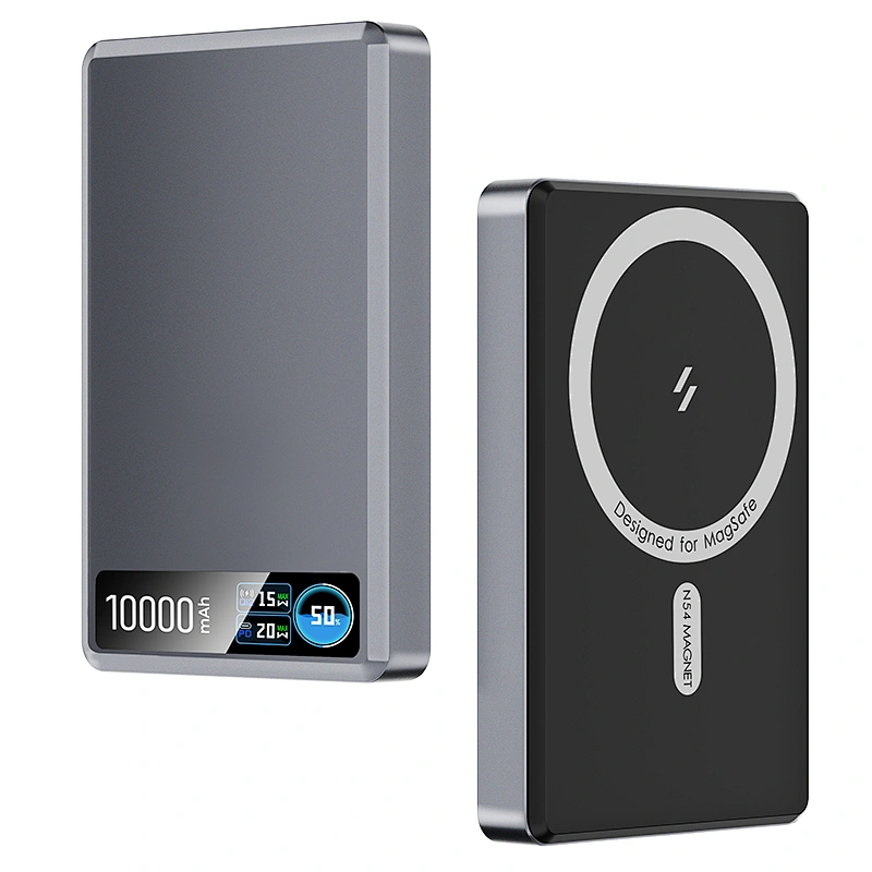 Ultra Slim Intelligent Magnetic Wireless Power bank 10000mAh