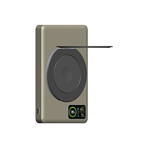 Multifunctional Intelligent Magnetic Wireless Power bank  with Finger Ring‚ 10000mAh+PD20W+MagSafe 15W+iWatch 5W