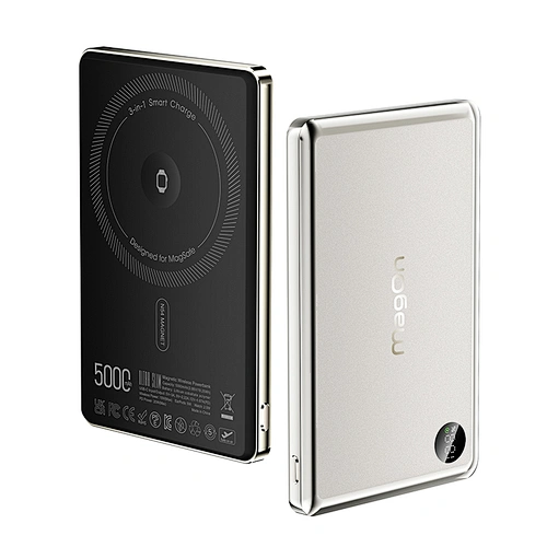 3-in-1 Ultra Slim Magnetic Wireless Power bank 5000mAh