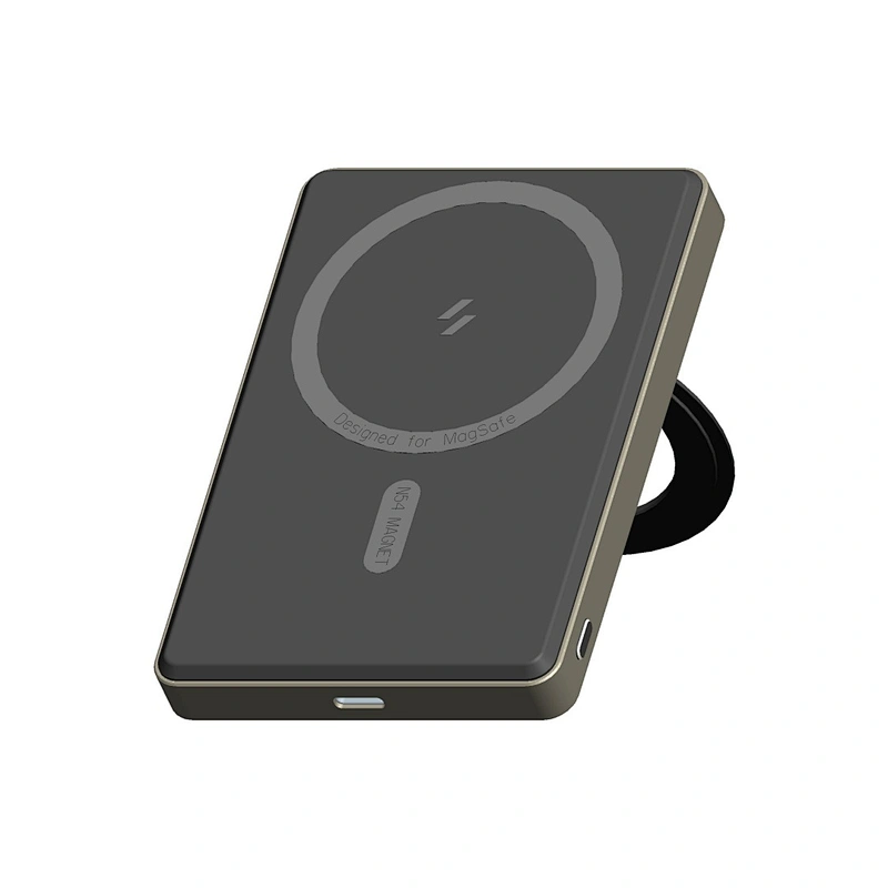 Multifunctional Intelligent Magnetic Wireless Power bank  with Finger Ring‚ 10000mAh+PD20W+MagSafe 15W+iWatch 5W