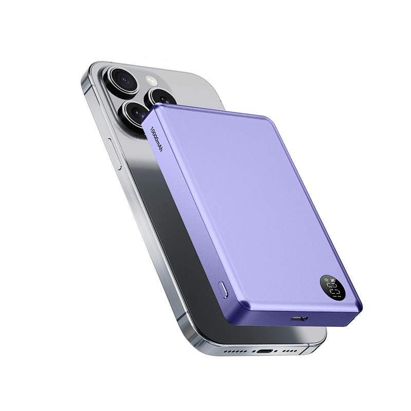 Ultra Slim Intelligent Magnetic Wireless Power bank 10000mAh