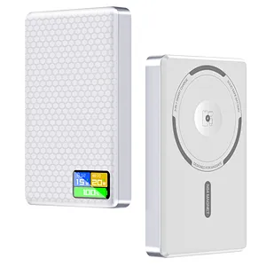 Ultra Slim Intelligent Magnetic Wireless Power bank 10000mAh