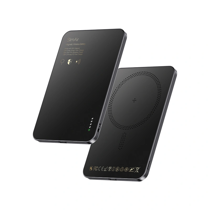 Ultra Slim Intelligent Magnetic Wireless Power Bank 3000mAh for iPhone MagSafe /AirPods