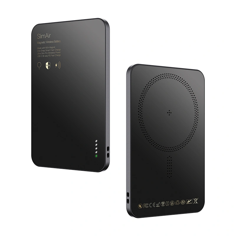 Ultra Slim Intelligent Magnetic Wireless Power Bank 3000mAh for iPhone MagSafe /AirPods