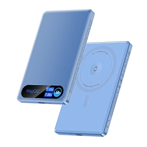 3-in-1 지능형 TFT 디스플레이 초슬림 자석식 무선 보조배터리 5000mAh