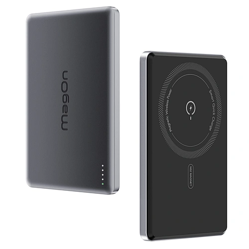Ultra Slim Magnetic Wireless Power Bank 5000mAh