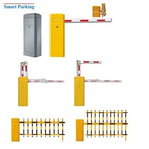 China Factory Price IP44 traffic barrier/ private car parking barrier Boom Security Gate 6m arm barrier gate