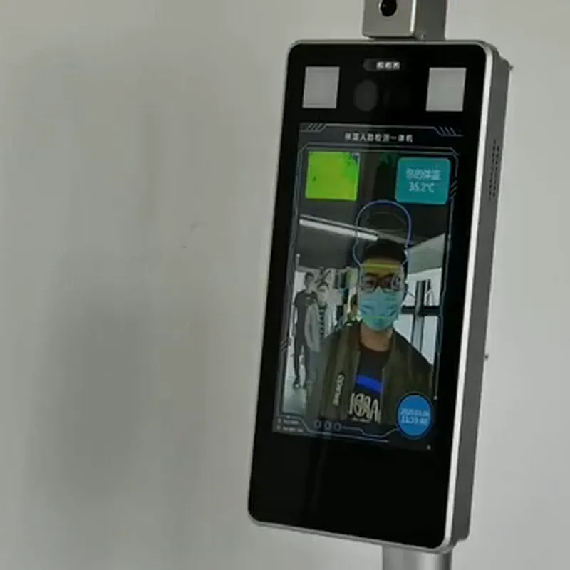No Contact Access Control Biometric Face Recognition Face Reader Terminal With WIFI and RFID