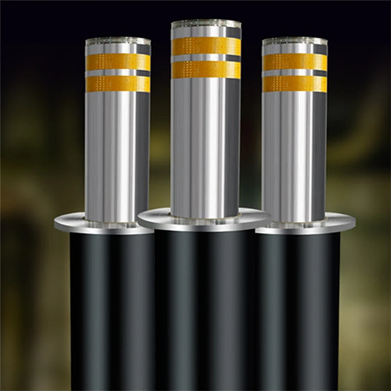 Hydraulic rising bollard systems with led special coated  Motor power 2020