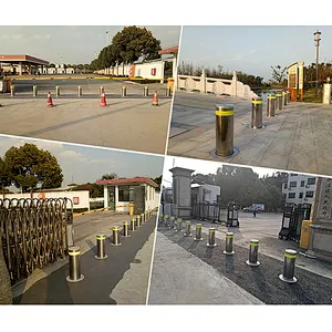 Hydraulic Rising Bollards Video Anxia