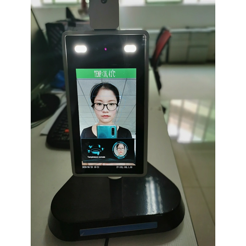 Facial Recognition Camera With IPS Touch Screen 7