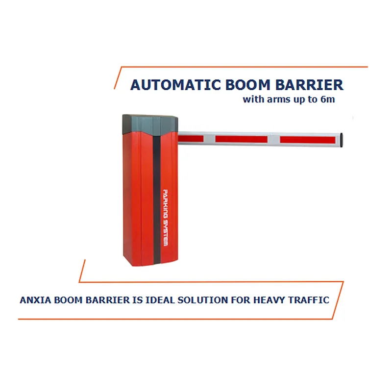 5 Million Cycles Automatic DC motor Boom Gate Barrier with LED
