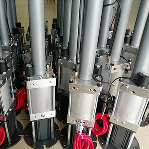 Hydraulic rising bollard systems with led special coated  Motor power 2020