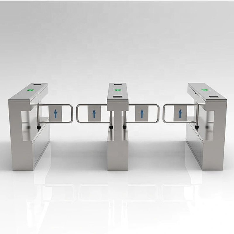 Hot Sale Security Access Control Gate Stainless Steel Auto Swing Gate Barrier For Supermarket