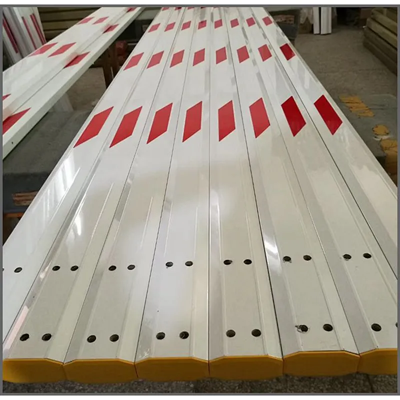 Car Parking Lot Traffic Access Control Boom Barrier Gate Aluminum Arm