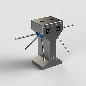 New Design GYM Entrance Waist High 3 Arm RFID Card Access Control Turnstile Steel Turnstile Gate Tripod