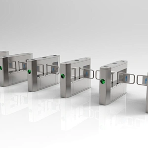 New Product Stainless Steel Security Swing Gate With Face Recognition Function