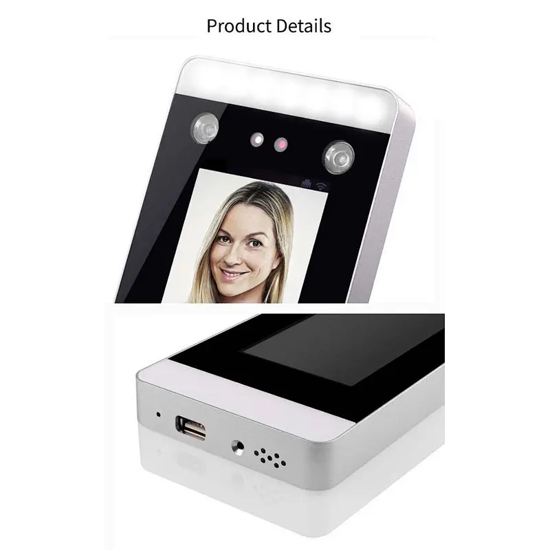 Anxia Time Attendance System Biometric Facial Recognition with Wiegand