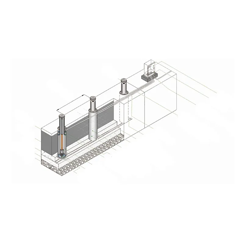 Automatic Hydraulic Bollard At Squares/Automatic Bollard At Parks/Hydraulic Bollard At Scenic Intersections