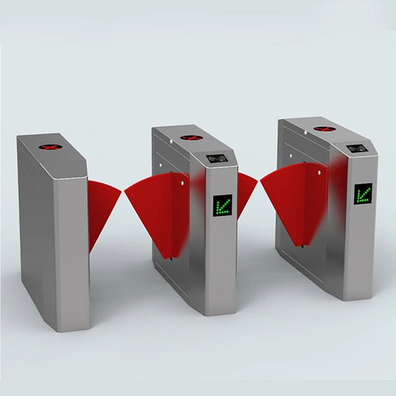 QR Code Flap Barrier Automatic Fare Collection System Flap Barrier Gate
