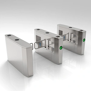 New Product Stainless Steel Security Swing Gate With Face Recognition Function