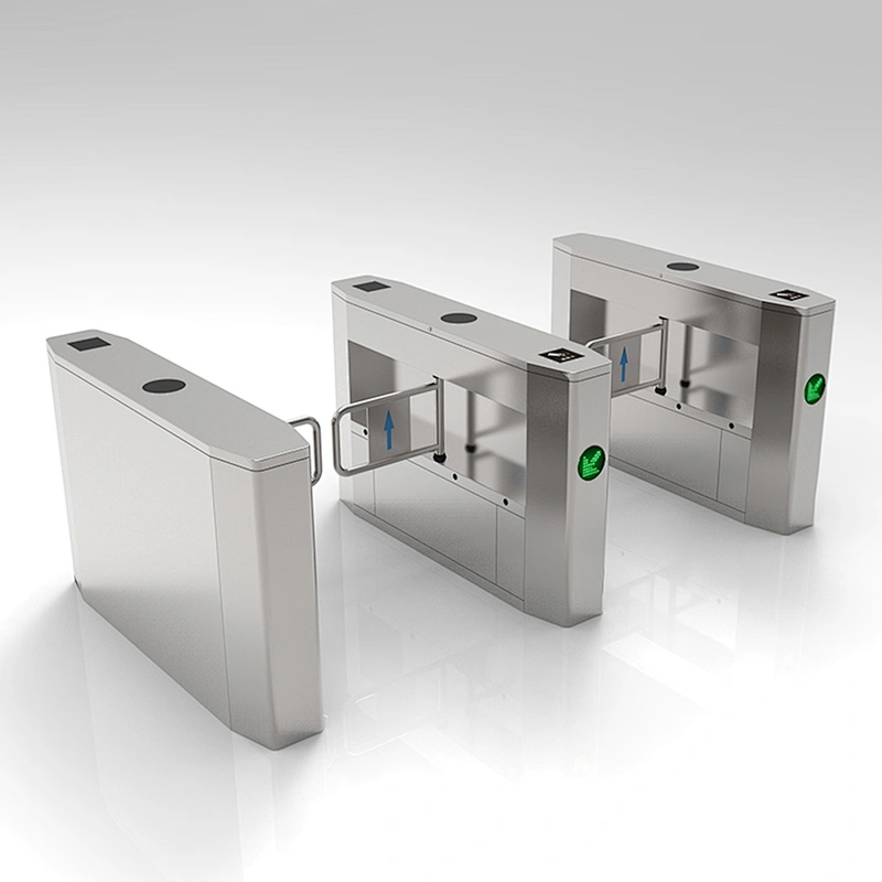 New Product Stainless Steel Security Swing Gate With Face Recognition Function