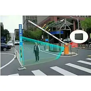 Automatic parking system 220V AC barrier gate 1-6 meters boom fence / folding arm/ straight arm barrier parking lot system