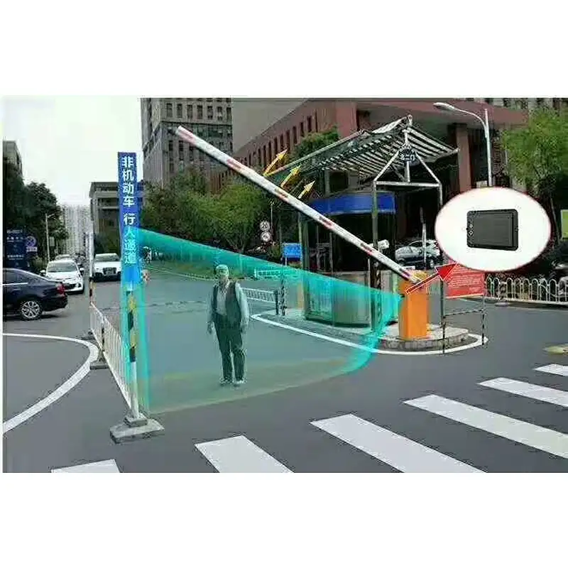Automatic parking system 220V AC barrier gate 1-6 meters boom fence / folding arm/ straight arm barrier parking lot system