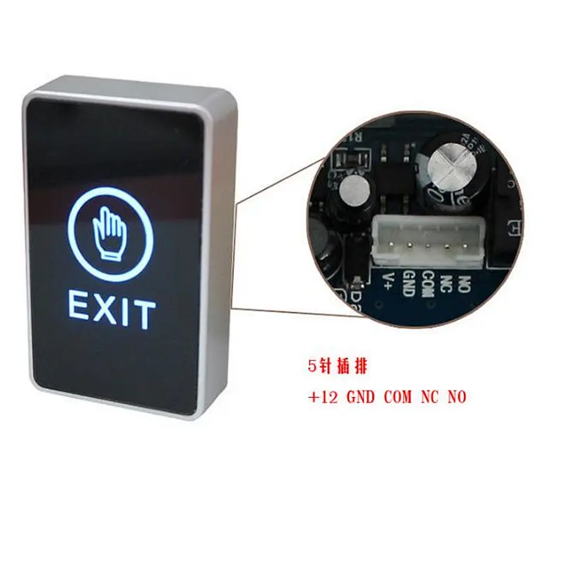 Infrared Sensor Emergency Touch Sensor Exit Switch for Door Access Control